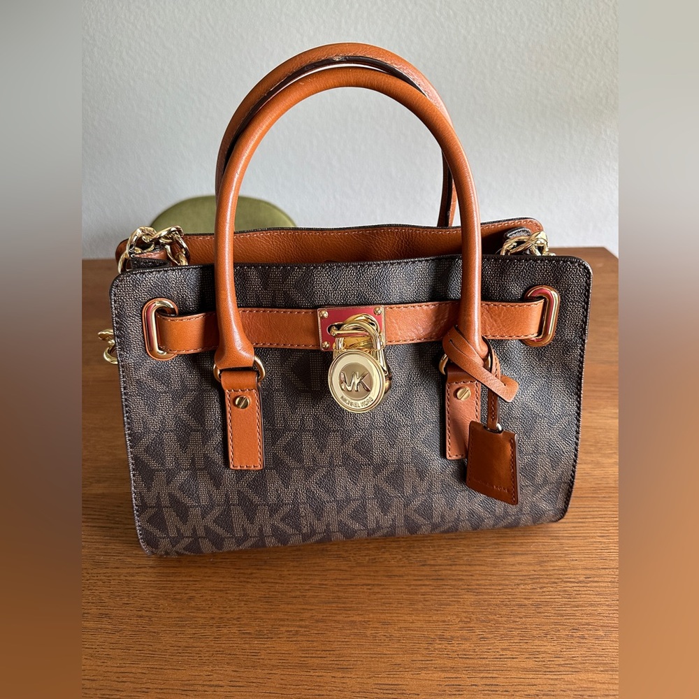 Michael Kors Hamilton Medium Satchel Bag EXCELLENT CONDITION